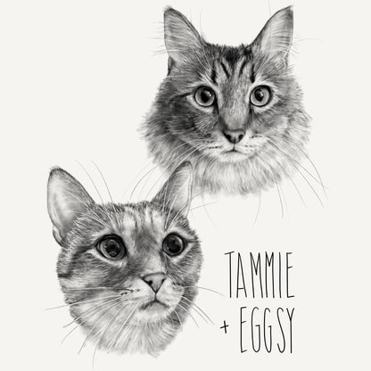 PET PORTRAIT - TWO PETS